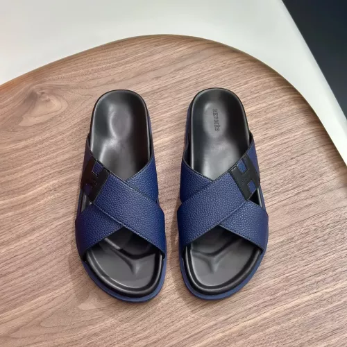 Cheap Hermes Slippers For Men #1340203 Replica Wholesale [$82.00 USD] [ITEM#1340203] on Replica Hermes Slippers
