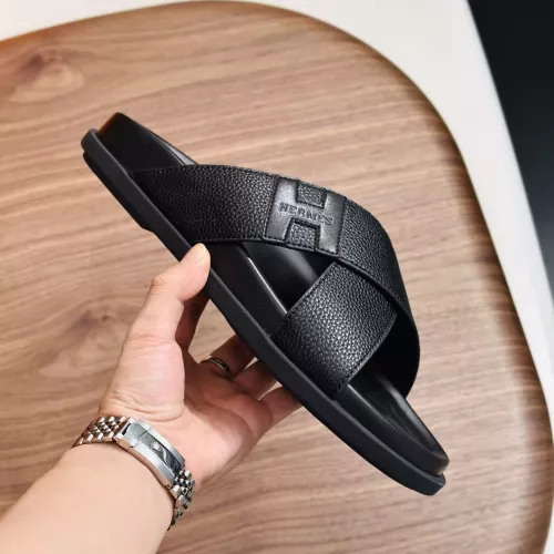 Cheap Hermes Slippers For Men #1340204 Replica Wholesale [$82.00 USD] [ITEM#1340204] on Replica Hermes Slippers