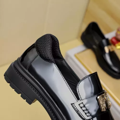 Cheap Versace Leather Shoes For Men #1340214 Replica Wholesale [$88.00 USD] [ITEM#1340214] on Replica Versace Leather Shoes