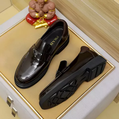 Cheap Prada Leather Shoes For Men #1340215 Replica Wholesale [$88.00 USD] [ITEM#1340215] on Replica Prada Leather Shoes