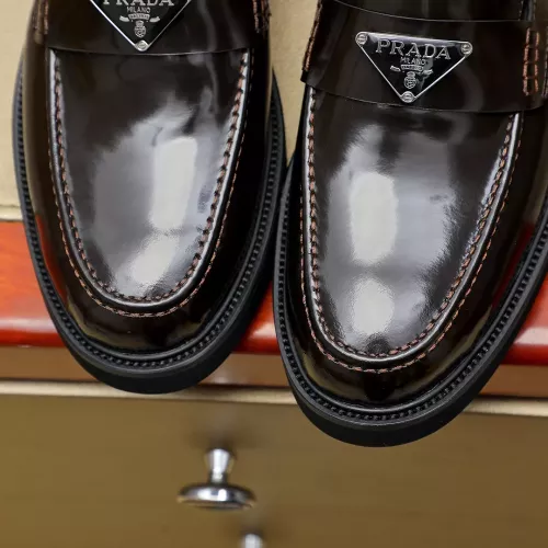 Cheap Prada Leather Shoes For Men #1340215 Replica Wholesale [$88.00 USD] [ITEM#1340215] on Replica Prada Leather Shoes