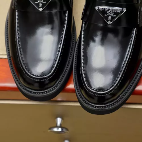 Cheap Prada Leather Shoes For Men #1340216 Replica Wholesale [$88.00 USD] [ITEM#1340216] on Replica Prada Leather Shoes