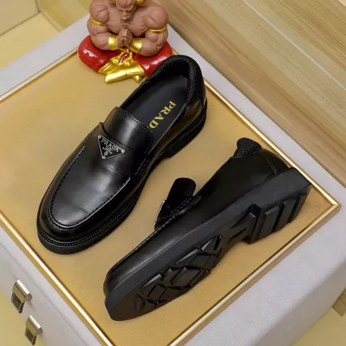 Cheap Prada Leather Shoes For Men #1340217 Replica Wholesale [$88.00 USD] [ITEM#1340217] on Replica Prada Leather Shoes