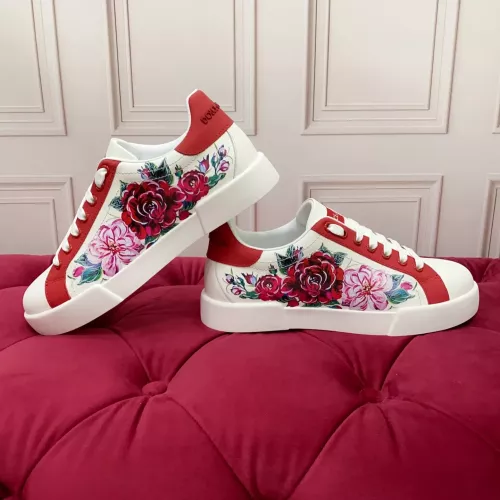 Cheap Dolce &amp; Gabbana D&amp;G Casual Shoes For Women #1340301 Replica Wholesale [$105.00 USD] [ITEM#1340301] on Replica Dolce &amp; Gabbana D&amp;G Casual Shoes