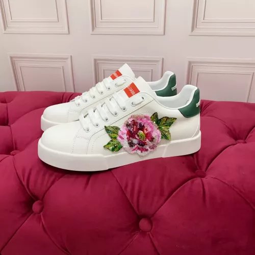 Cheap Dolce &amp; Gabbana D&amp;G Casual Shoes For Women #1340303 Replica Wholesale [$122.00 USD] [ITEM#1340303] on Replica Dolce &amp; Gabbana D&amp;G Casual Shoes