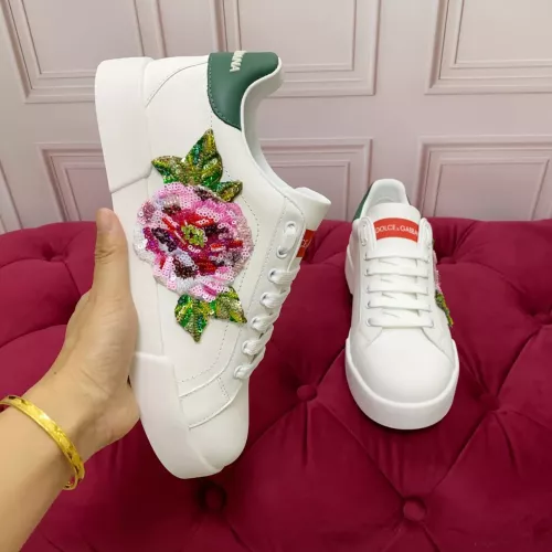 Cheap Dolce &amp; Gabbana D&amp;G Casual Shoes For Women #1340303 Replica Wholesale [$122.00 USD] [ITEM#1340303] on Replica Dolce &amp; Gabbana D&amp;G Casual Shoes