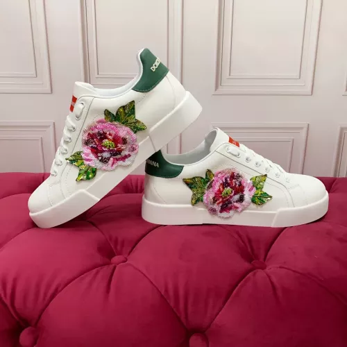 Cheap Dolce &amp; Gabbana D&amp;G Casual Shoes For Women #1340303 Replica Wholesale [$122.00 USD] [ITEM#1340303] on Replica Dolce &amp; Gabbana D&amp;G Casual Shoes