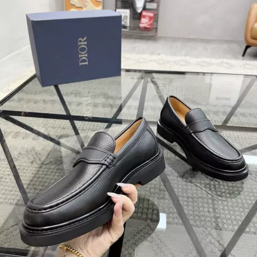 Cheap Christian Dior Leather Shoes For Men #1340312 Replica Wholesale [$132.00 USD] [ITEM#1340312] on Replica Christian Dior Leather Shoes