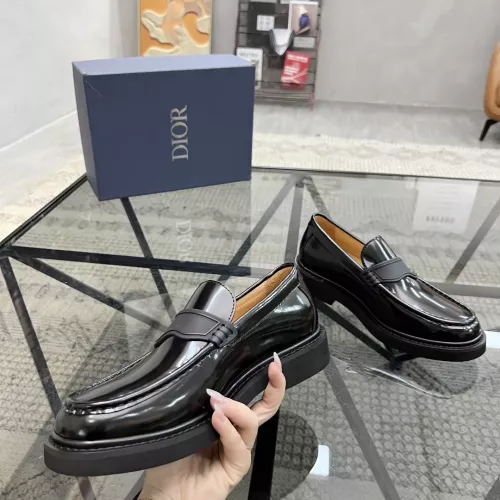 Cheap Christian Dior Leather Shoes For Men #1340317 Replica Wholesale [$132.00 USD] [ITEM#1340317] on Replica Christian Dior Leather Shoes