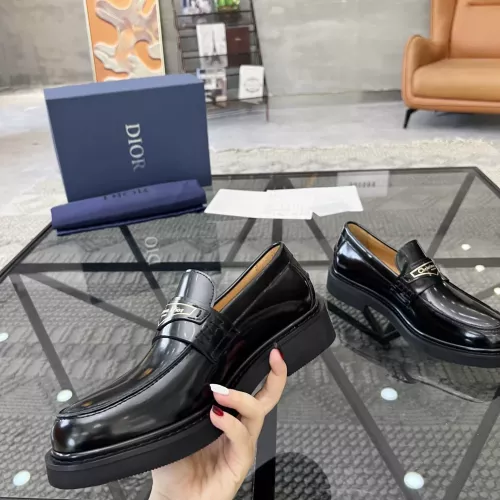 Cheap Christian Dior Leather Shoes For Men #1340323 Replica Wholesale [$132.00 USD] [ITEM#1340323] on Replica Christian Dior Leather Shoes