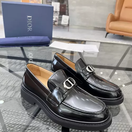 Cheap Christian Dior Leather Shoes For Men #1340324 Replica Wholesale [$132.00 USD] [ITEM#1340324] on Replica Christian Dior Leather Shoes
