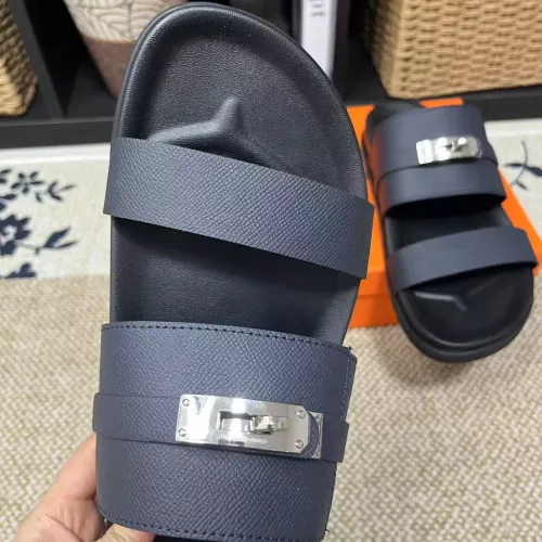 Cheap Hermes Slippers For Men #1340337 Replica Wholesale [$60.00 USD] [ITEM#1340337] on Replica Hermes Slippers