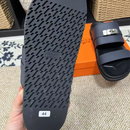 Cheap Hermes Slippers For Men #1340337 Replica Wholesale [$60.00 USD] [ITEM#1340337] on Replica Hermes Slippers
