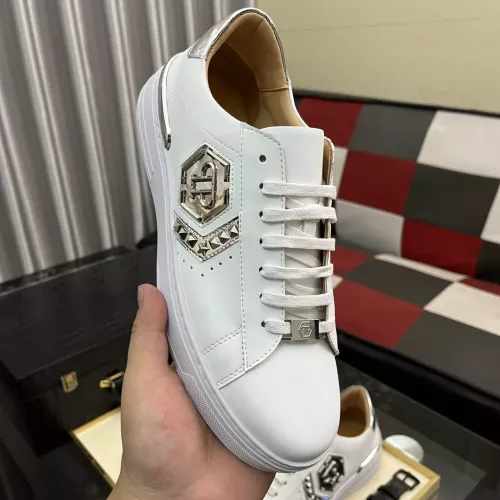 Cheap Philipp Plein PP Casual Shoes For Men #1340349 Replica Wholesale [$88.00 USD] [ITEM#1340349] on Replica Philipp Plein PP Casual Shoes