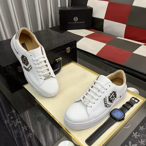 Cheap Philipp Plein PP Casual Shoes For Men #1340349 Replica Wholesale [$88.00 USD] [ITEM#1340349] on Replica Philipp Plein PP Casual Shoes