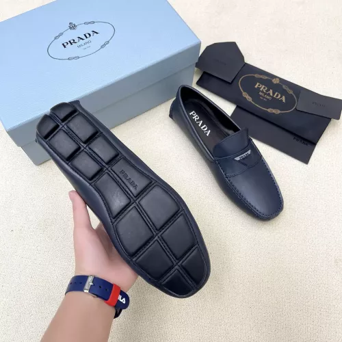 Cheap Prada Leather Shoes For Men #1340355 Replica Wholesale [$125.00 USD] [ITEM#1340355] on Replica Prada Leather Shoes