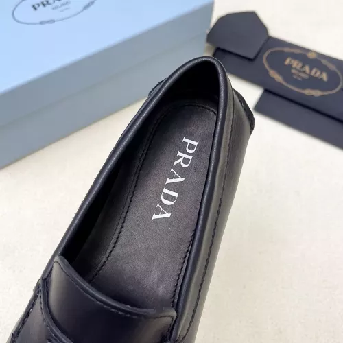Cheap Prada Leather Shoes For Men #1340356 Replica Wholesale [$125.00 USD] [ITEM#1340356] on Replica Prada Leather Shoes