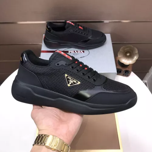 Cheap Prada Casual Shoes For Men #1340373 Replica Wholesale [$112.00 USD] [ITEM#1340373] on Replica Prada Casual Shoes