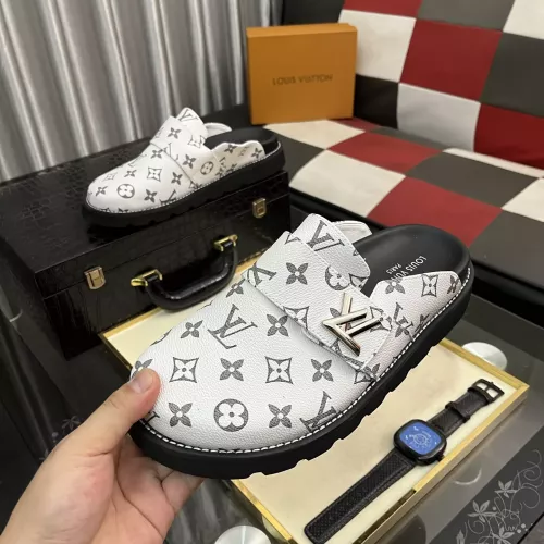 Cheap Louis Vuitton Slippers For Men #1340394 Replica Wholesale [$80.00 USD] [ITEM#1340394] on Replica Louis Vuitton Slippers