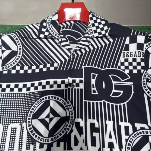 Cheap Dolce &amp; Gabbana D&amp;G Shirts Short Sleeved For Men #1340447 Replica Wholesale [$40.00 USD] [ITEM#1340447] on Replica Dolce &amp; Gabbana D&amp;G Shirts