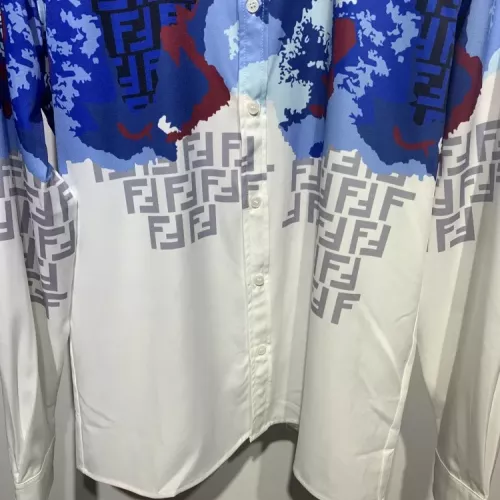 Cheap Fendi Shirts Long Sleeved For Men #1340451 Replica Wholesale [$41.00 USD] [ITEM#1340451] on Replica Fendi Shirts