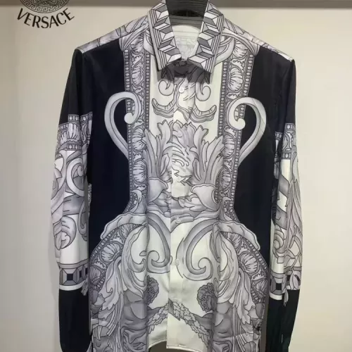 Versace Shirts Long Sleeved For Men #1340454
