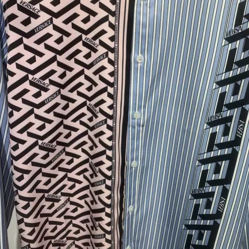 Cheap Versace Shirts Long Sleeved For Men #1340469 Replica Wholesale [$41.00 USD] [ITEM#1340469] on Replica Versace Shirts