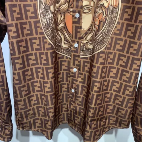 Cheap Versace Shirts Long Sleeved For Men #1340491 Replica Wholesale [$41.00 USD] [ITEM#1340491] on Replica Versace Shirts