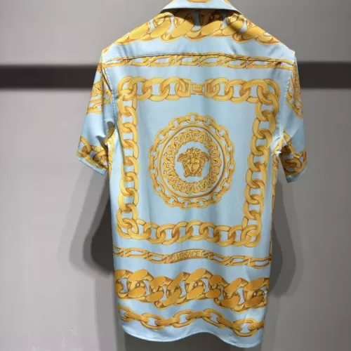Cheap Versace Shirts Short Sleeved For Men #1340498 Replica Wholesale [$40.00 USD] [ITEM#1340498] on Replica Versace Shirts