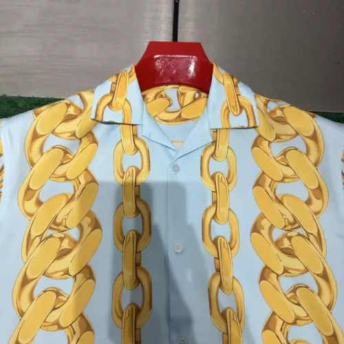 Cheap Versace Shirts Short Sleeved For Men #1340498 Replica Wholesale [$40.00 USD] [ITEM#1340498] on Replica Versace Shirts