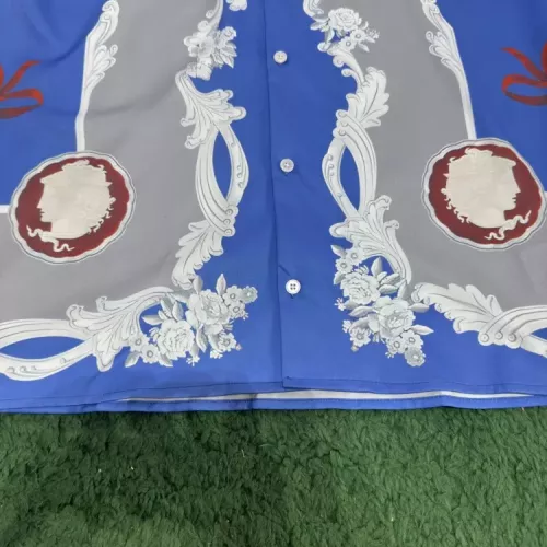 Cheap Versace Shirts Short Sleeved For Men #1340499 Replica Wholesale [$40.00 USD] [ITEM#1340499] on Replica Versace Shirts