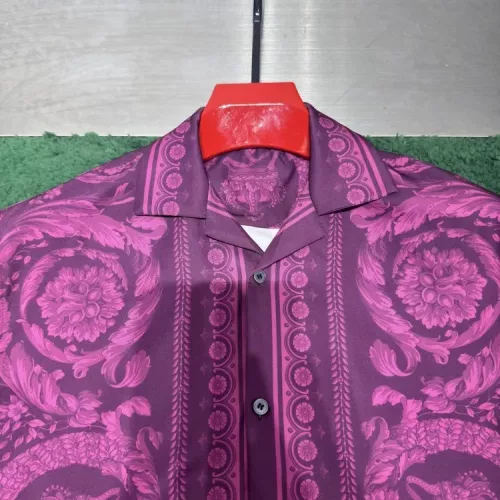 Cheap Versace Shirts Short Sleeved For Men #1340500 Replica Wholesale [$40.00 USD] [ITEM#1340500] on Replica Versace Shirts