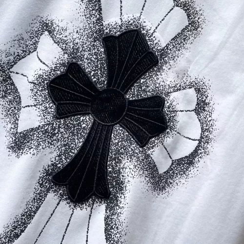 Cheap Chrome Hearts T-Shirts Short Sleeved For Unisex #1340568 Replica Wholesale [$36.00 USD] [ITEM#1340568] on Replica Chrome Hearts T-Shirts