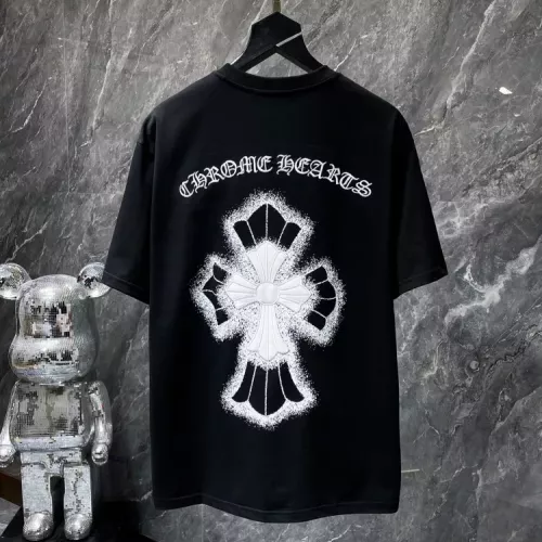 Cheap Chrome Hearts T-Shirts Short Sleeved For Unisex #1340570 Replica Wholesale [$36.00 USD] [ITEM#1340570] on Replica Chrome Hearts T-Shirts