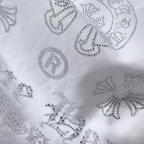 Cheap Chrome Hearts T-Shirts Short Sleeved For Unisex #1340577 Replica Wholesale [$39.00 USD] [ITEM#1340577] on Replica Chrome Hearts T-Shirts