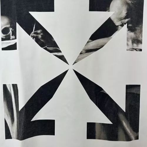 Cheap Off-White T-Shirts Short Sleeved For Unisex #1340588 Replica Wholesale [$40.00 USD] [ITEM#1340588] on Replica Off-White T-Shirts