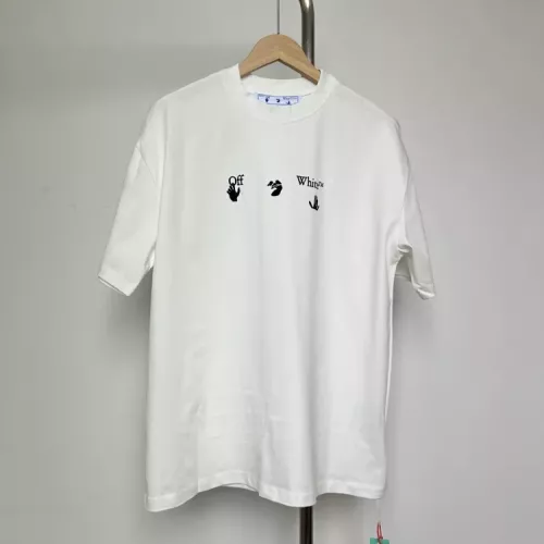 Cheap Off-White T-Shirts Short Sleeved For Unisex #1340591 Replica Wholesale [$40.00 USD] [ITEM#1340591] on Replica Off-White T-Shirts