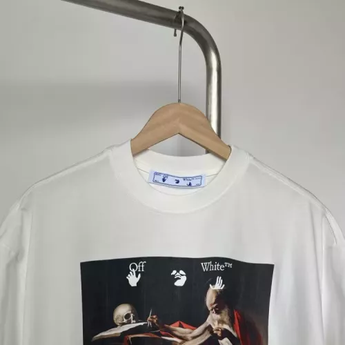 Cheap Off-White T-Shirts Short Sleeved For Unisex #1340609 Replica Wholesale [$40.00 USD] [ITEM#1340609] on Replica Off-White T-Shirts