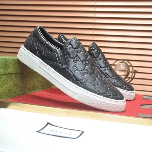 Cheap Gucci Casual Shoes For Men #1340647 Replica Wholesale [$85.00 USD] [ITEM#1340647] on Replica Gucci Casual Shoes