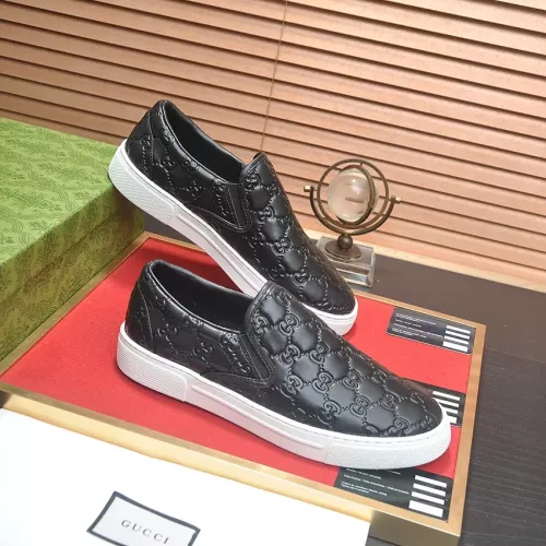 Cheap Gucci Casual Shoes For Men #1340647 Replica Wholesale [$85.00 USD] [ITEM#1340647] on Replica Gucci Casual Shoes