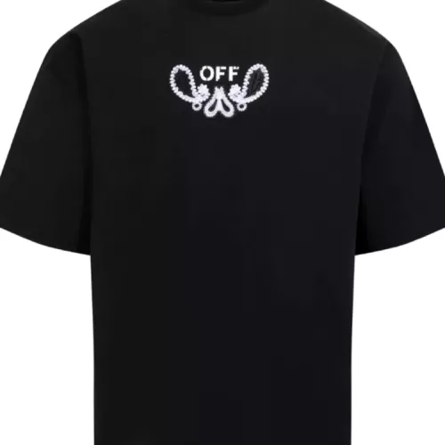 Cheap Off-White T-Shirts Short Sleeved For Unisex #1340653 Replica Wholesale [$42.00 USD] [ITEM#1340653] on Replica Off-White T-Shirts
