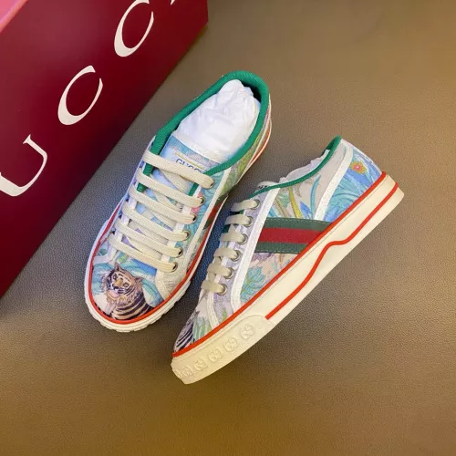 Cheap Gucci Casual Shoes For Men #1340701 Replica Wholesale [$96.00 USD] [ITEM#1340701] on Replica Gucci Casual Shoes