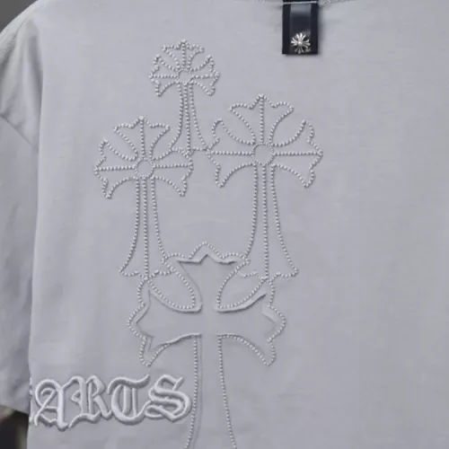 Cheap Chrome Hearts T-Shirts Short Sleeved For Unisex #1340783 Replica Wholesale [$38.00 USD] [ITEM#1340783] on Replica Chrome Hearts T-Shirts