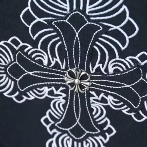 Cheap Chrome Hearts T-Shirts Short Sleeved For Unisex #1340787 Replica Wholesale [$39.00 USD] [ITEM#1340787] on Replica Chrome Hearts T-Shirts