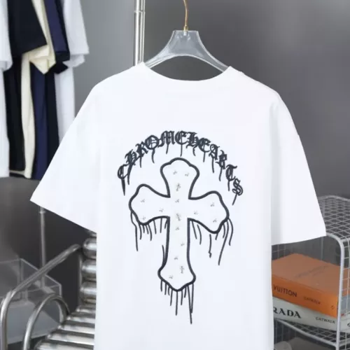 Cheap Chrome Hearts T-Shirts Short Sleeved For Unisex #1340832 Replica Wholesale [$39.00 USD] [ITEM#1340832] on Replica Chrome Hearts T-Shirts