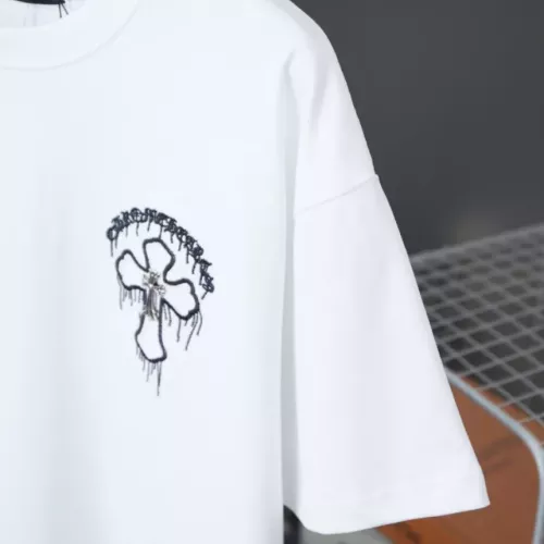 Cheap Chrome Hearts T-Shirts Short Sleeved For Unisex #1340832 Replica Wholesale [$39.00 USD] [ITEM#1340832] on Replica Chrome Hearts T-Shirts