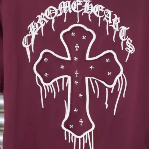 Cheap Chrome Hearts T-Shirts Short Sleeved For Unisex #1340834 Replica Wholesale [$39.00 USD] [ITEM#1340834] on Replica Chrome Hearts T-Shirts