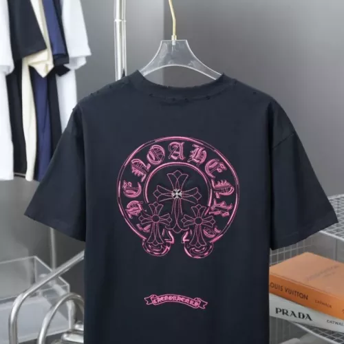 Cheap Chrome Hearts T-Shirts Short Sleeved For Unisex #1340847 Replica Wholesale [$40.00 USD] [ITEM#1340847] on Replica Chrome Hearts T-Shirts