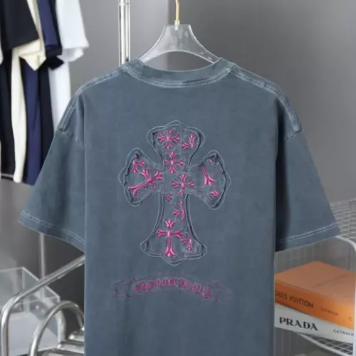 Cheap Chrome Hearts T-Shirts Short Sleeved For Unisex #1340848 Replica Wholesale [$41.00 USD] [ITEM#1340848] on Replica Chrome Hearts T-Shirts