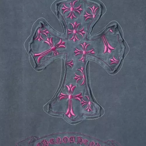 Cheap Chrome Hearts T-Shirts Short Sleeved For Unisex #1340848 Replica Wholesale [$41.00 USD] [ITEM#1340848] on Replica Chrome Hearts T-Shirts